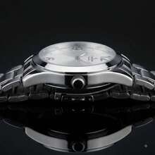 Relógio Champion Feminino Prata Aço Inox Fashion Analógico Resistente À Água 5 ATM Modelo CH24268Q - Prata - Visão 8