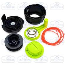 1pc 123mm Diameter M10*1.25 Left-Hand Thread Automatic Feed Trimmer Head With Handle, Easy Line Replacement, Engineering Plastic New Rotating Design, Universal Lawn Mower Accessory For Garden, Orchard And Yard Weeding - Grass Trimmer (New Rotating Model With Handle) - View 8
