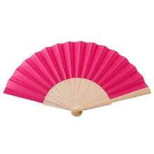 2pcs Halloween Orange Spider Web Spider Print Wooden Folding Fan, Holiday Party Costume Handheld Cooling Decorative Folding Fan - Multicolor - View 5