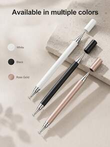 Universal 2-In-1 Touchscreen Stylus Pen, Disc Capacitive Pen With Suction Cup, Ballpoint Sketching Pen, Suitable For Phone, Tablet, Laptop - View 9