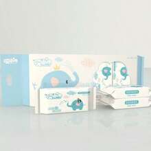 Student Portable Pure Water Cleaning Wet Wipes, Small Pack Pull-Out Cleaning Wet Tissues. - Multicolor - View 3