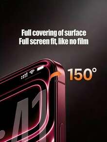 2 Packs [2026 New] 9H+ Tempered Glass Screen Protector Compatible With Iphone 18 Pro Max/18 Pro/17 Pro Max/17/16 Pro Max/Compatible With Iphone Air/16/15 Pro Max/15 Pro/15 Plus/14/13/12/11/X/XR/XS Max, HD Clear Anti-Fingerprint, Smooth Full Coverage, Shockproof, Bubble Free Easy Install, Automatic Application, Mother's Day Gift - Clear - View 3
