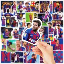 FIFA 50pcs Messi Football Stickers, #10 Jersey, Trophy, Match Action & Celebration Patterns, Suitable For DIY Scrapbooking, Journals And Football Fans - Multicolor - View 4