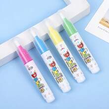 1pc Magic Water Painting Pen Random Color, Water-Based Marker, Water Painting Mat Replacement Pen, Children's Painting Accessories, Inkless Pen - Color Style Randomized - View 5