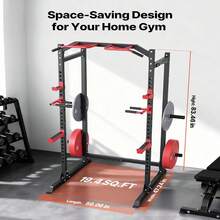 Power Rack Adjustable Height Multifunctional Power Cage Power Rack - A - View 5