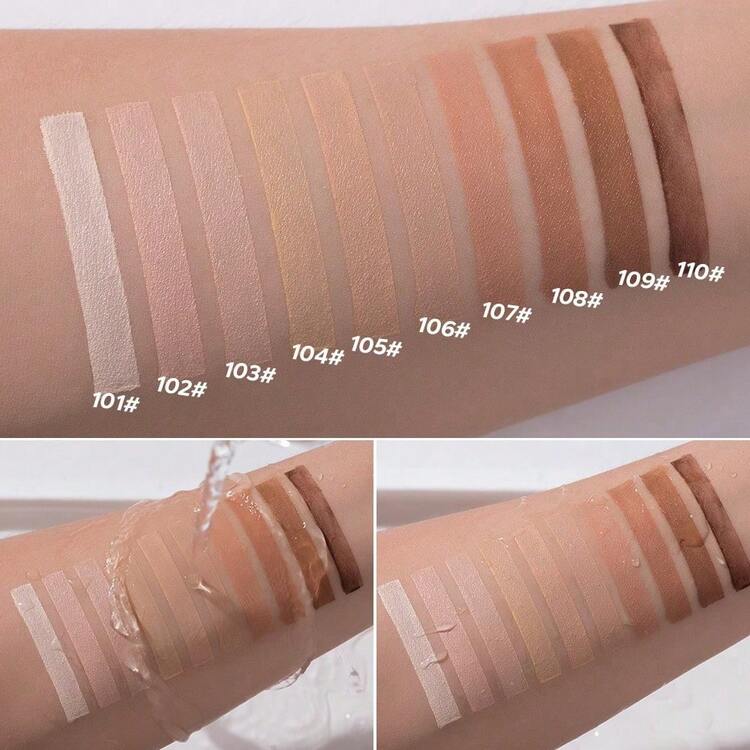beauty glazed Liquid Foundation: High Coverage, Long-Lasting, Moisturizing, Oil-Controlling And Long-Wear. Multiple Shades Available, Suitable For All Skin Types, Creating A Perfect Base Makeup Effect - #106 - View 7