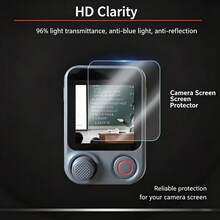 [Screen Protector Only][2-Pack]-9H Hardness Tempered Glass Screen Protector, Compatible With Osmo Mobile 8P, Scratch Resistant, Bubble-Free, Shockproof, High Definition Transparent, Easy Installation-2-Pack - View 6