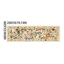 1pc White Pumpkin Runner Rug, Hallway Long Carpet, Rug, Home Decor, Living Room Area Rug, Room Decoration, Washable Carpet, Halloween Gift - White Pumpkin - View 18