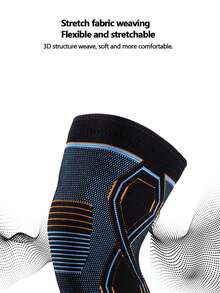 1pc Badminton Cycling Outdoor Hiking Sports Comfortable Elastic Leg Sleeve - Multicolor - View 6