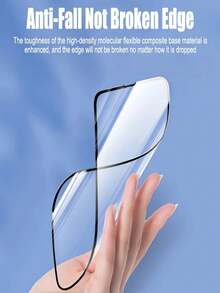 4PCS 9D HD Ceramic Film Compatible (Non-Glass Material) Compatible With IPhone 18/17/16/16 Plus/16 Pro/16 Pro Max/15/15 Pro/15 Plus/15 Pro Max/14/13/12/11, A Great Gift For Birthdays, An Ideal Choice For Family And Friends. Mobile Phone Screen Protector, Waterproof, Shockproof, Drop-Proof, Scratch-Resistant, Anti-Fingerprint, Full Coverage. - 4 Pieces - View 4