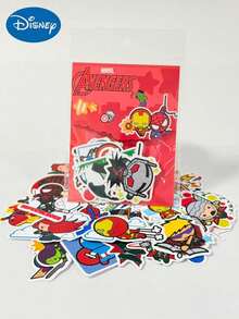 Disney Officially Licensed Marvel Avengers Stickers - 50pcs Waterproof Vinyl Decals - 50pcs - View 3