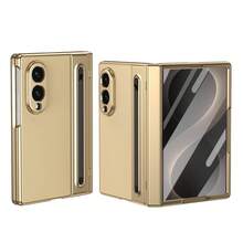 VIETAO Compatible With Galaxy Z Fold6 Phone Case, Built-In S Pen, Hinge Protection, Screen Protector, Ultra-Thin Shockproof, Suitable Compatible With Samsung Z Fold 8 Ultra 7 6 5 4 - Gold - View 10