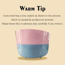 [Customizable] Elevated Pet Bowl, Suitable For Small Dogs, Universal Stainless Steel Feeding Bowl For Cats And Dogs, Non-Slip Design, Customizable Text, Multiple Styles Available - Multicolor - View 9