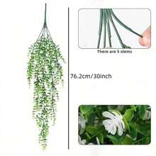 Artificial Decorative Flowers, Home Yard Dining Table Living Room Room Decoration Wedding Party Event Decoration, Gathering Party Holiday Decoration, Dining Table Decoration - White - View 6