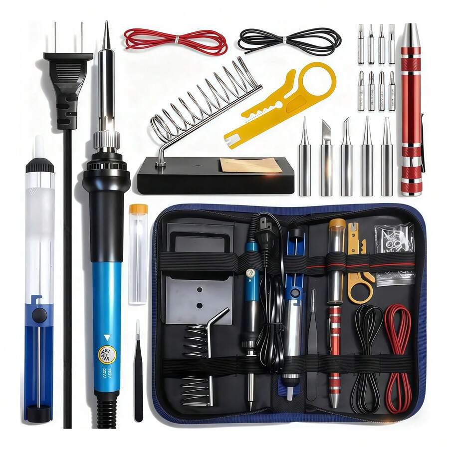 Kit De Mantenimiento De Dispositivos Electrónicos Con Estación De Calor - Tipo de Enchufe A USA (110-127V) - Ver 1