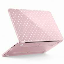 Polka Dot Style Compatible With Macbook Neo 13-Inch 2026 A3404 A18 Pro Chip, A3404 2026 Neo 13-Inch Ultra-Clear Crystal Fully Transparent Ultra-Thin Hard Shell Protective Case, Back To School Yellow Polka Dot - View 10