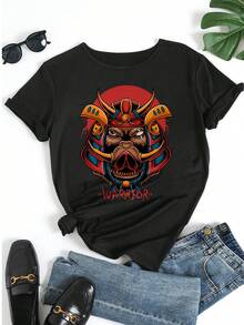 Women T-Shirts - 黑色 - 查看 5