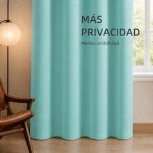 POLIGONO Curtains - Mint Green - View 4