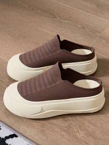 Women Wedges & Platform - Khaki - View 7