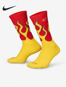 Nike Authentic 2025 New Fashion Mid-Calf Sports Socks 1 Pair Unisex IB2285-657 - IB2285-657 - View 1