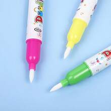 1pc Magic Water Painting Pen Random Color, Water-Based Marker, Water Painting Mat Replacement Pen, Children's Painting Accessories, Inkless Pen - Color Style Randomized - View 8