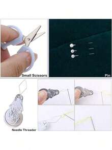 Mini Travel Sewing Kit - Portable Emergency Repair Tool Set, Suitable For Beginners, Travelers And Hotel Guests, Includes Various Threads, Scissors, Hand Sewing Needles And Extra Accessories - Compact And Lightweight, Easy To Use - Multicolor - View 8