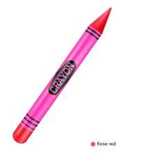 PVC Inflatable Large Crayon, Bright Color Inflatable Crayon Decoration Ornament, Back To School Classroom Decor, Art Theme Party Photo Prop, Pool Beach Play Toy - Multicolor - View 5