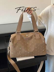Travel Duffel Bags - Coffee - View 3