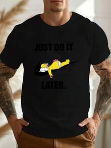 Men T-Shirts - Black - View 8