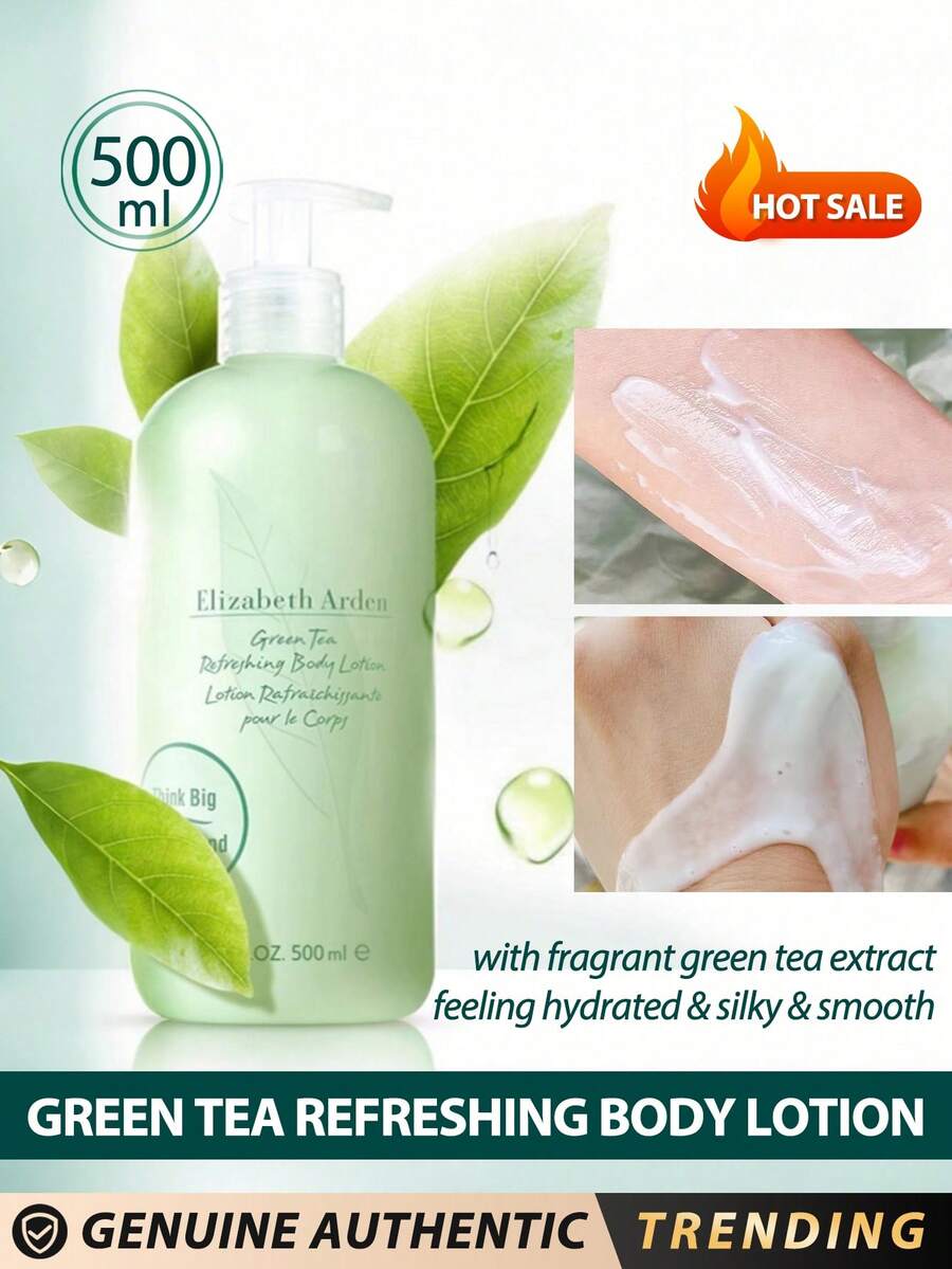 Elizabeth Arden 伊莉莎白雅頓綠茶身體乳液/乳霜 500ml / 富含香氛綠茶萃取,這款修復保濕乳霜讓肌膚水潤絲滑 / 濃郁香氛,提供愉悅的芳香體驗 - Body Lotion 500ml New - 查看 1