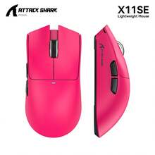 Mouse Gaming Bluetooth Nirkabel ATTACK SHARK, Daya Tahan Baterai Lama, Tiga Mode, Ringan - View 15