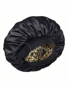 Double Layer Satin Cap, Adjustable Hat, Suitable For Women's Sleep Cap, Double-Sided Hair Net - A - View 6