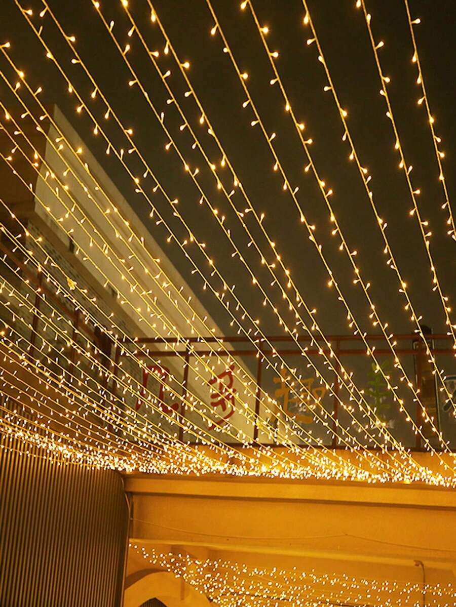 1組（10M-100LED+20M-140LED）仙女串燈，室內外閃爍燈飾，適用於臥室、庭院、婚禮、生日、教室、宿舍、露營、聖誕禮物 - 黃色 - 查看 1
