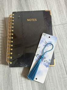 5-Subject Spiral Notebook Hardcover, 300 Pages College Ruled 8x10 Inches, Removable Divider Tabs Leather Cover Notebook, Suitable For School College Assignments, Back To School Supplies - Multicolor - View 11