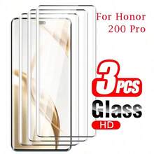3片裝 3D 曲面鋼化玻璃螢幕保護貼，適用 X300 Pro/X300/V70// Lite/V50/V50 Lite/X200 Pro、Honor Magic 7 Lite/Magic 7 Pro/Magic 8 Pro/HONOR 400 Pro/HONOR 200/HONOR 200 Pro，高清全螢幕、防刮耐磨、簡易安裝 - 無色 - 查看 29