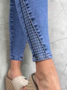 Women Jeans - Blue - View 6