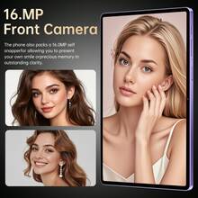 Stereo Speakers Tablet 10.1 Inch WiFi 6 For Movies - Purple - View 7