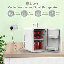 Crystals 15L Compact Mini Electric Refrigerator – Cooler & Warmer - UK Plug(220-240V) - View 3