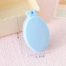 1pc 2-In-1 Foldable Lens Scalp Massage Comb, Mini Lightweight Pocket Hairbrush Tool, Portable Foldable Hairbrush, Suitable For Travel, Outdoor, Sports, Office, School And Daily Care, Practical Beauty Accessory And Graduation Gift - / - View 14
