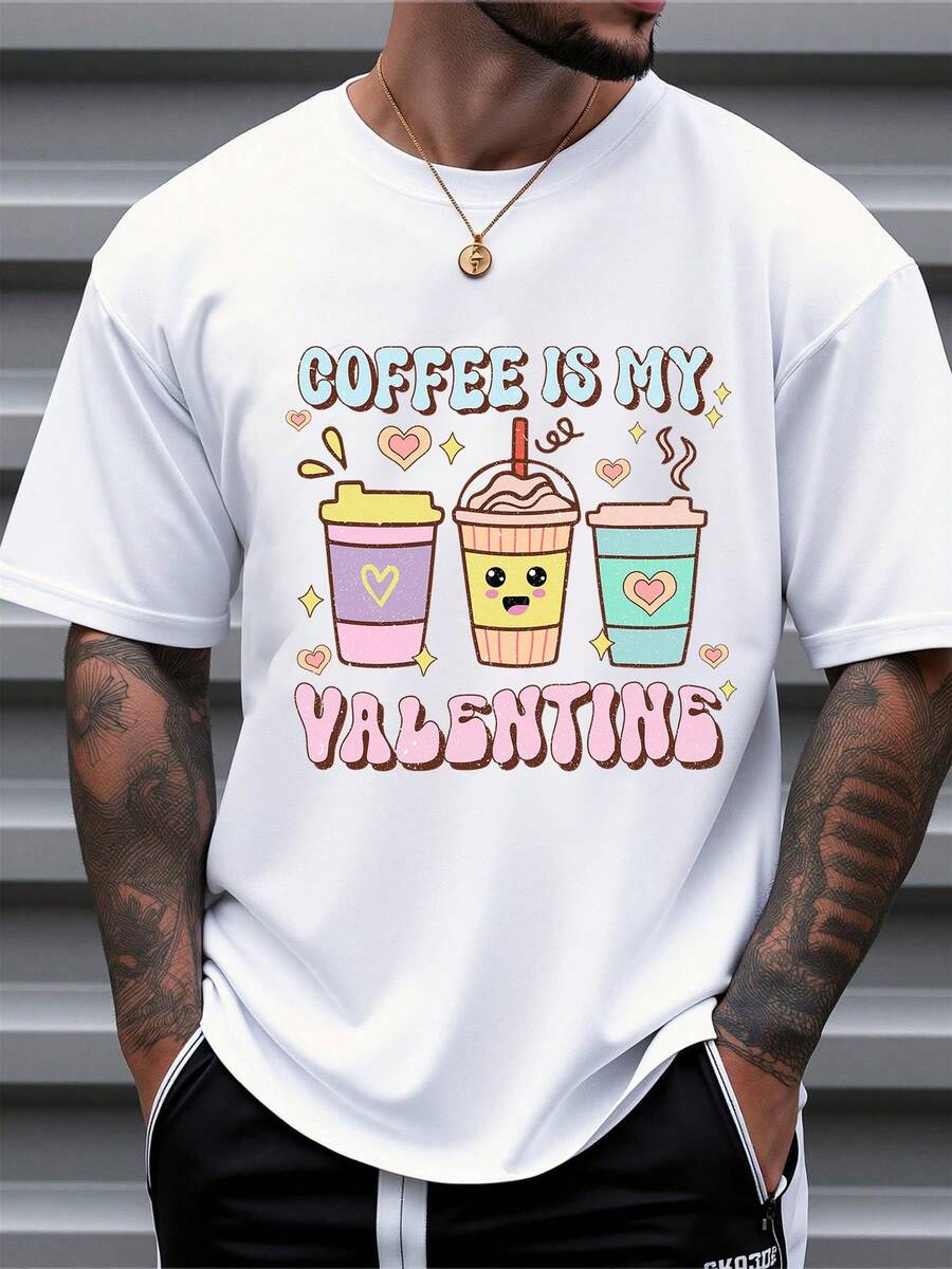 Men T-Shirts - 白色 - 查看 1