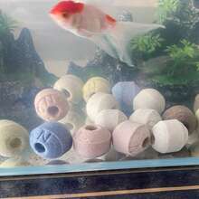 10/20pcs Water Purification And Bacteria Culture Balls Filter Media With Mesh Bag, Aquarium Biological Filtration Media For Fish Tank Water Quality Purification, Removing Aquarium Waste And Improving Water Quality - View 4