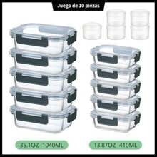 Kitchen Storage Set - Transparent - View 4