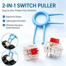 Mechanical Keyboard Switch Set Blue Brown Black Red Shaft Linear Tactile Switch For Gaming Keyboard Replacement Or 3D Print Fingertip Stress Relief Clicker Free Keycap Puller - View 4