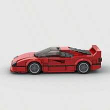 MIKEMENG 305 PCS Classic MOC Building Blocks Car Set, Adult DIY Assembleable Sports Car Toy Model, City Tech Champion Cup Series, Suitable As Birthday, Halloween, Christmas Gift - Model - View 13