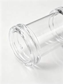 1pc Plastic Transparent Seasoning Bottle, Acrylic Sauce & Vinegar Dispenser For Kitchen, Restaurant, Home Storage - Multicolor - View 8