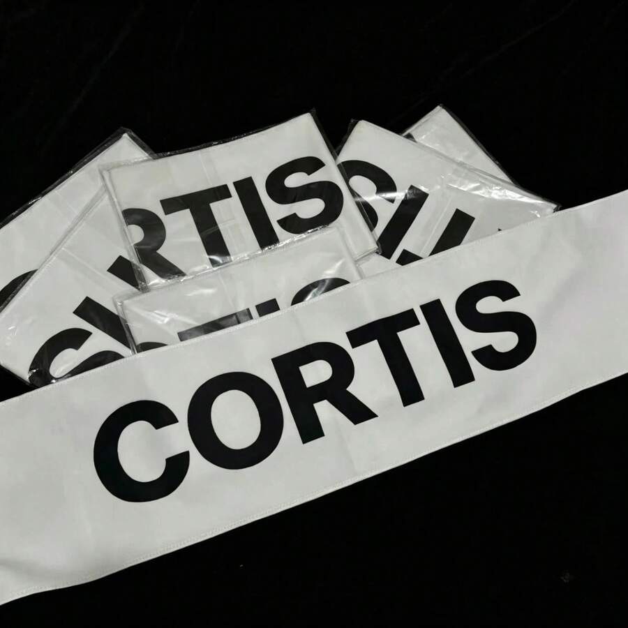 Cor//Tis Idol Concert Support Towel Hand Banner New Sports Towel Printed Hand Banner - Multicolor - View 1