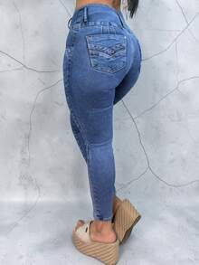 Women Jeans - Blue - View 3