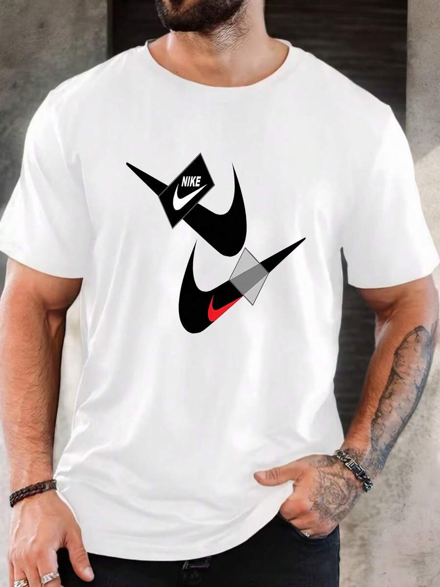 T-Shirts Hommes - Blanc - Voir 1