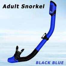 Adult Snorkel, Dual-Channel Exhaust, Full Dry Breathing System, Independent Drainage Valve, Suitable For Swimming, Snorkeling And Other Outdoor Water Sports, 7 Colors Available - Multicolor - View 7