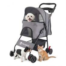 Pet Strollers - Black - View 1